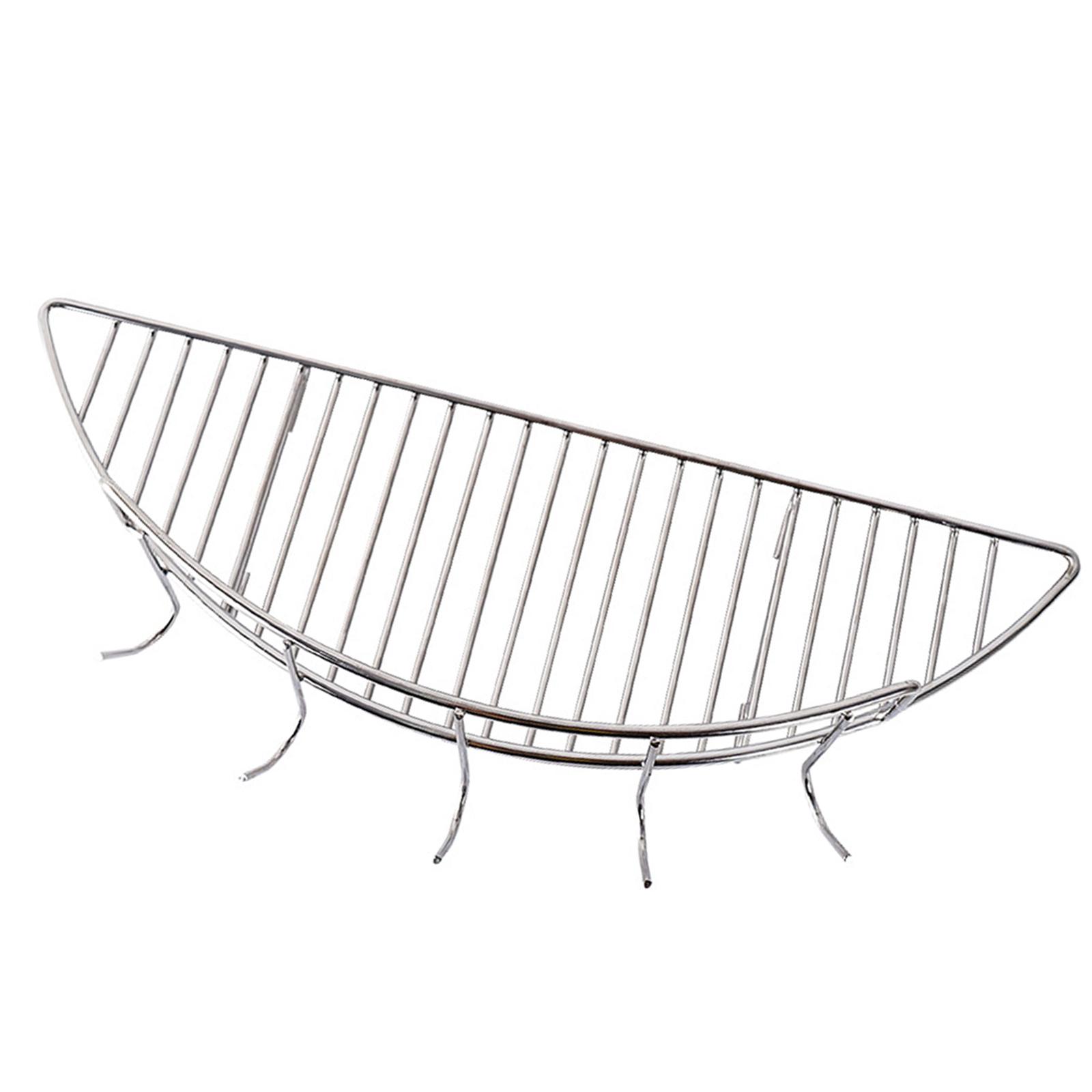 Ioensy - Bbq Grill Mesh Steaming Cooling Rack Red De Barbacoa Para Patio Trasero Jardín