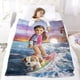 thumbnail image 5 of Muñeca American Girl anti-pilling, suave, ligera, esponjosa y acogedora de lujo para hogar y cocina – Perfecta para niños y adultos,100X130cm, 5 of 6