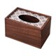 thumbnail image 3 of Caja de Pañuelos Madera Soporte de Lujo 16,5x11x8,5 cm, 3 of 3