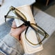 thumbnail image 1 of Montura grande para gafas con protección contra la luz azul Monturas para gafas de varios estilos Protección ocular para ordenador Lentes planas, 1 of 5