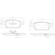 thumbnail image 1 of Pastillas Freno para auto COMLINE CBP02196, 1 of 3