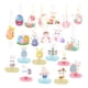 thumbnail image 5 of Decoraciones de Pascua Cake Topper Remolino colgante decorativo Conejo de Pascua Conejo Favores de fiesta para la pared Vacaciones Pascua Decoración, 5 of 5