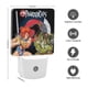 thumbnail image 2 of Thundercats / Thundercats Luz nocturna LED con sensor de anochecer a amanecer para dormitorio, baño, pasillo, escaleras - Lámpara LED nocturna de enchufe, 0.5W - 1 pieza, 2 of 6