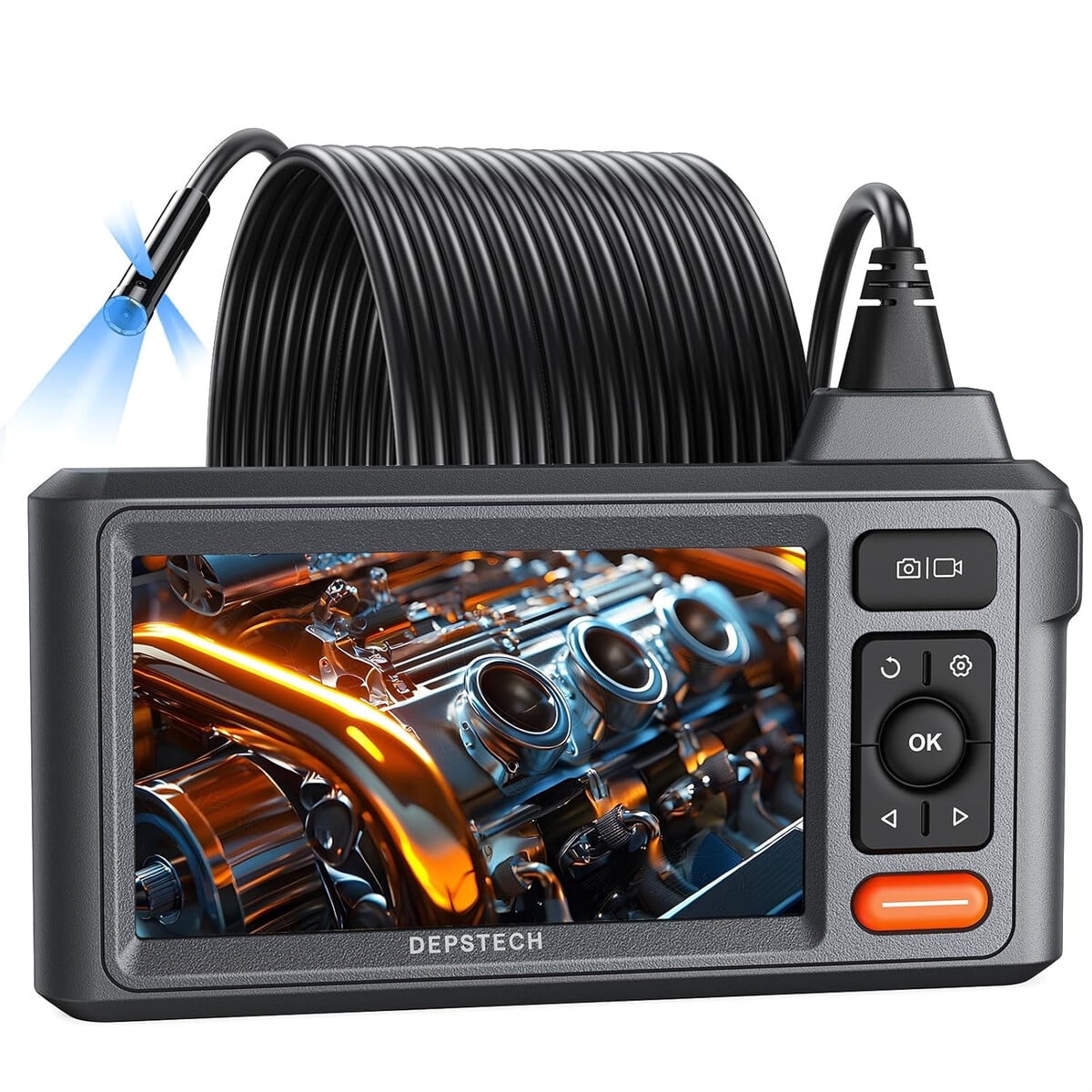 Camara Inspeccian Depstech 50ft 1080p Triple Lente