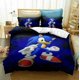 thumbnail image 2 of Sonic The Hedgehog Cartoon Quilt Duvet Cover Set Soft Bed Linen Children3-Piece Bedding Set, 2 of 5