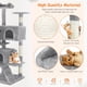 thumbnail image 5 of Cat Tree Tower Sweetcrispy 137 cm, varios niveles con rascador, 5 of 7