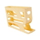 thumbnail image 3 of Dispensador De Huevos Con Ruedas Para Gabinete De Cocina, Hogar, Amarillo, 4 Niveles, 3 of 3