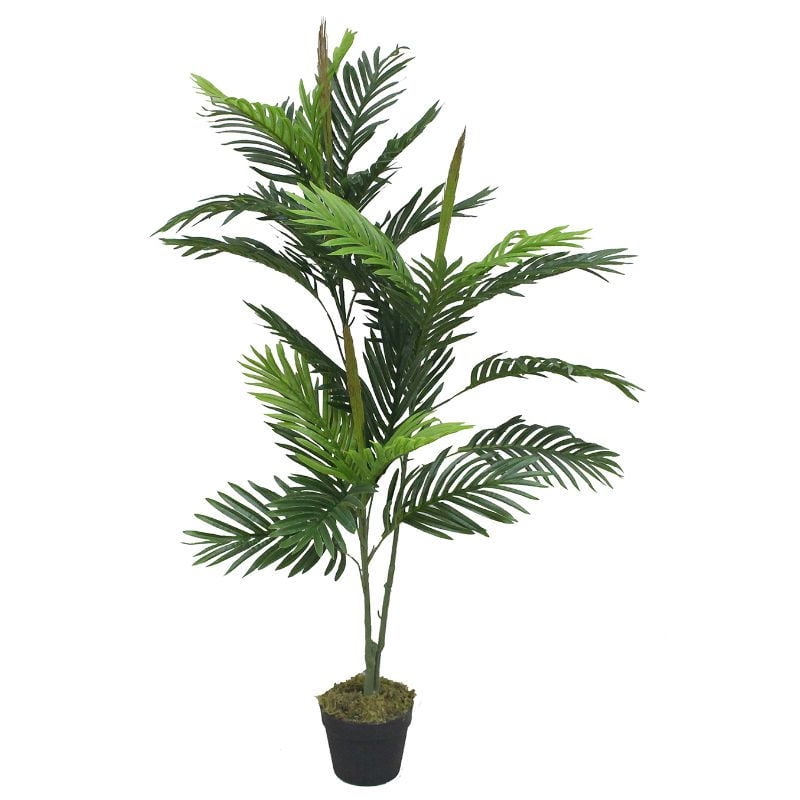 Expert Gardener - Planta Artificial Palmera 120 Cm