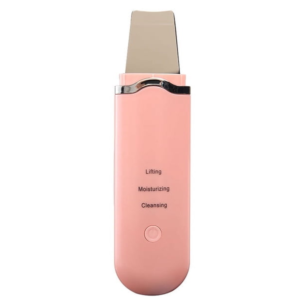 Ultrasonic Skin Scrubber Dead Facial Clean Device Spatula Blackhead Removal Tool Acne Smoothes Wrinkle Ion Import And Export Beauty Instrument Face Lifting USB Rechargeable Massager Skin Rejuvenation