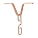 thumbnail image 3 of Clip Adaptador Para Canalones De Cadena De Lluvia, Hardware Exterior, Conector De Hierro A Prueba De Herrumbre, 3 of 3