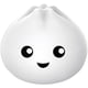 thumbnail image 1 of Lámpara Diseño Dumpling, Espanta Cuco Silicona Kawaii Usb Color Blanco, 1 of 3