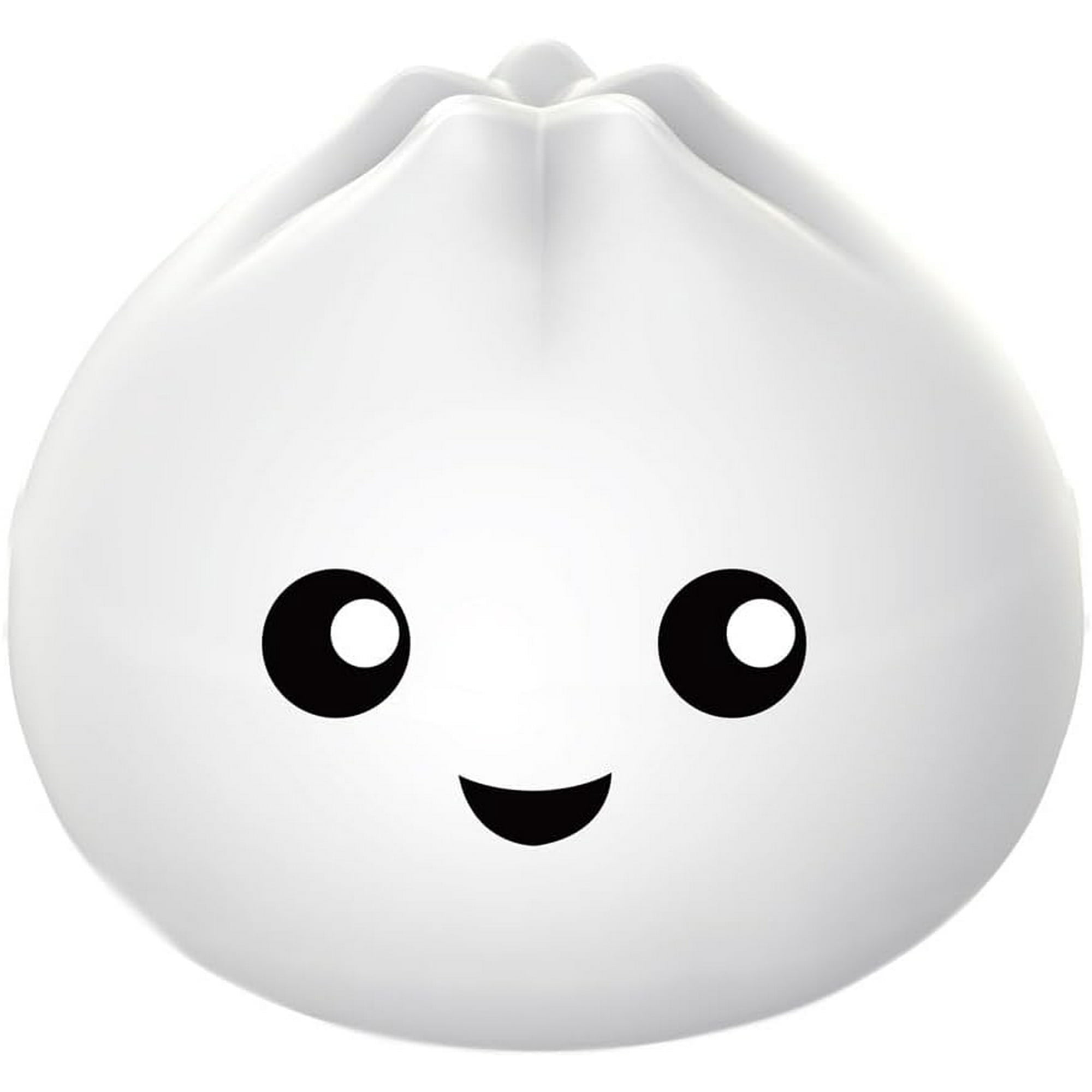 El Edén - Lámpara Diseño Dumpling, Espanta Cuco Silicona Kawaii Usb Color Blanco