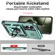 thumbnail image 4 of Funda Resistente Anillo Soporte Xiaomi 14T Privacidad Cámara Montaje Magnético Verde, 4 of 6