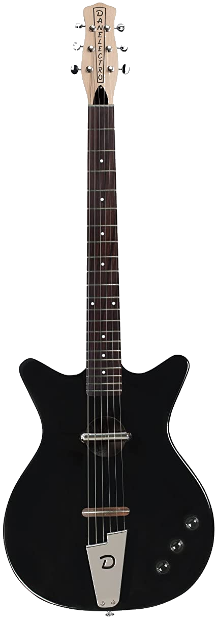 Guitarra Eléctrica Convertible Black Danelectro