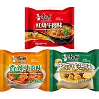 Fideo Instantaneo Kang Shi Fu Pack 3 Sabores