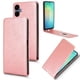 thumbnail image 2 of Funda tipo folio para Samsung Galaxy A06 con soporte magnético y protección para la cámara Oro rosa, 2 of 6