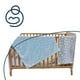 thumbnail image 5 of Pack 2 Mantas Bebe Hipoalergénica Celeste, 5 of 7