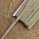 thumbnail image 1 of suxuMhao Cinta Bilateral de Ondas Doradas Cintas para Envolver Regalos Cinta para Manualidades Accesorio de Ropa Cinta Cinta para Coser Cintas de Tela Blanca 0.59in*13.12yd 1 Pack Decoración, 1 of 4