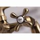 thumbnail image 4 of Grifo llenador para tina con patas Kingston Brass KS267AB con regadera de mano, 4 of 8