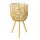 thumbnail image 3 of Cesta Para Plantas Con Soporte, Maceta Decorativa Para Oficina, Dormitorio, Sala De Estar M, 3 of 5