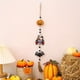 thumbnail image 1 of 1pc, Spooky Halloween Decor - Beaded Witch Pumpkin Bat Pendant for Home, Room, Bedroom, Holiday, Garden, and Yard Decor, 1 of 5