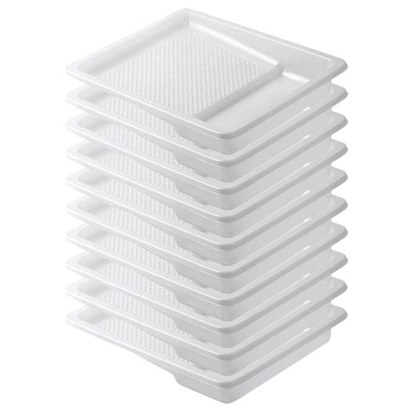 Paint Tray Liner Bates 9 Pulgadas Paquete De 10 Unidades Plástico Desechable