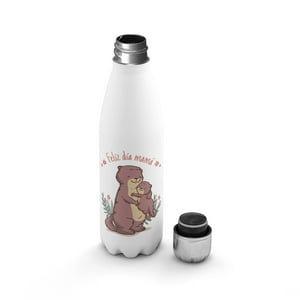 Creango - Botella Agua Termica Taza Dia De Las Madres Onzas Diseño 5 De Acero Inoxidable