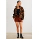thumbnail image 5 of Chaqueta CCwholesalesclothings Teddy Con Cierre Y Dos Bolsillos Estampado Leopardo, 5 of 5