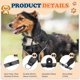 thumbnail image 3 of Collar Deslizante para Perros, Cuerda de Nylon Reflectante Sin Tirones con Tope Ajustable, (L-26 Pulgadas, Gris/Negro), Destinado para Entrenamiento, 3 of 7