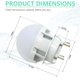 thumbnail image 2 of Bombilla LED para refrigerador Obida W11502762 120VAC 4.2W, 2 of 8