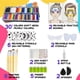 thumbnail image 3 of Kit De Pintura Facial Rainbow Water Activated Para Niños, 3 of 6