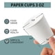 thumbnail image 4 of Vasos de papel desechables RACETOP 90 ml para baño [paquete de 100], 4 of 7