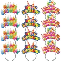 Set De 12 Vinchas De Fiesta ""Feliz Cumpleaños"" Kkbes