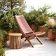 thumbnail image 2 of Mesa lateral Zuo Zahara de madera maciza de acacia natural 40 x 40 x 40 cm, 2 of 9