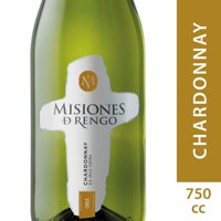 Vino Blanco Chardonnay Botella 750 Cc Misiones De Rengo