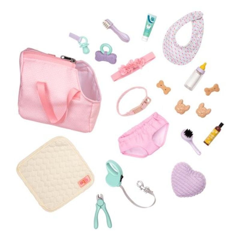 Our Generation - Set Accesorio Muñeca Cachorros Felices