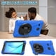 thumbnail image 5 of Funda para Tablet BRAECNstock Galaxy Tab E 8.0 Soporte Giratorio 360° Azul, 5 of 7