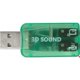 thumbnail image 3 of USBSND Adaptador Sonido USB-AM 2-3,5mm-H 1-in 1-out Audio, 3 of 4
