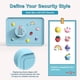 thumbnail image 3 of Caja fuerte mini GOLDENKEY Safe azul 18 cm × 24 cm, 3 of 7