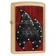 thumbnail image 1 of Emblema Zippo Black Flame más ligero Pocket Gold Dust, 1 of 5