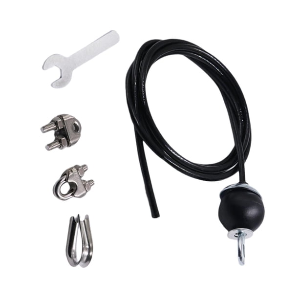 Cable de alimentación de polea de fitness, accesorios de máquina de cable de alimentación de repuesto, accesorios de polea de cable de alimentación Ca Ajustable 3m