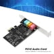 thumbnail image 3 of Tarjeta de sonido ASHATA PCIe 5.1 interna para PC con soporte bajo, 3 of 9