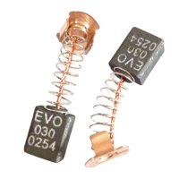 Ioensy - 2 Cepillos De Carbono Para Sierras De Inglete, Herramienta De Motor Rotativo Eléctrico De Motor Eléctrico