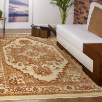 Home Fashion.Cl - Alfombra Baja De Cama Classico Dorado 60X90 Cm