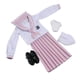 thumbnail image 1 of Figura A Escala 1/6, Conjunto De Uniforme Escolar Para Mu?ecas, Cuerpo De Figuras De Acción De 12 Pulgadas, Color Rosa, 1 of 5