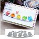 thumbnail image 1 of Troqueles hubangzhu 14x4 cm 6 piezas con motivos de pájaros para scrapbooking, 1 of 7