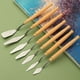 thumbnail image 4 of 7pcs/set Cake Palette Knife For Baking Mini Oil Spatula Art Small Clay Tools For Decorating/Design Plastic Wooden Handle, 4 of 4