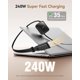 thumbnail image 2 of Cable USB‑C Retráctil SOOPII 240W 1 m (2 unidades), 2 of 9
