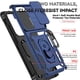 thumbnail image 5 of Estuche GANGXUN para Samsung Galaxy S25 Ultra, soporte giratorio 360°, estilo mecánico y magnético, 5 of 5