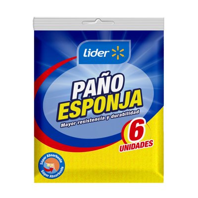 Paño Esponja 6 Un Lider